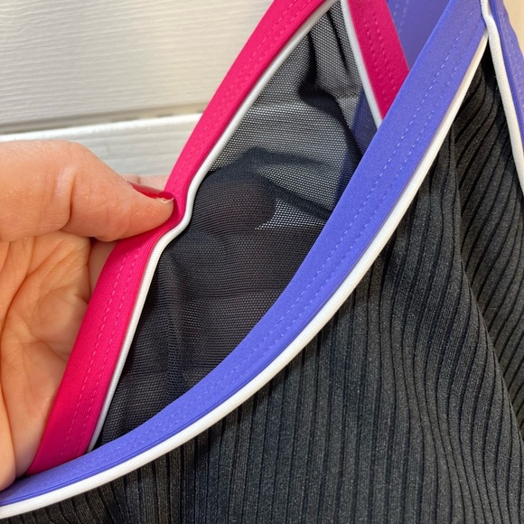 ❣️PENNINGTONS – Black Ribbed One-Piece Swim Dress – Plus Size 1X - Picture 7 of 11